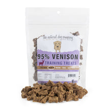 Load image into Gallery viewer, Tuesday&#39;s Natural Dog Company 95% Meat Training Bites - Venison 6oz Bag