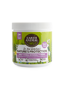 Earth Animal Flea & Tick Internal Powder - Yeast Free - 8oz Jar
