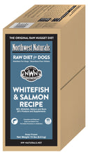 Load image into Gallery viewer, Northwest Naturals Frozen Raw Nuggets - Whitefish &amp; Salmon - 15lb Box