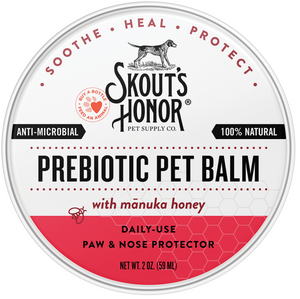 Skout's Honor Prebiotic Pet Balm for Dogs and Cats 2oz Tin