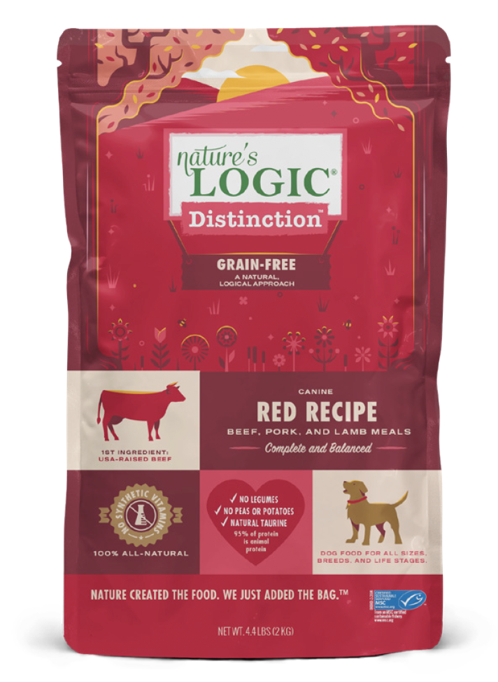 Nature's Logic Distinction Dry Dog Food Grain-Free Red Recipe