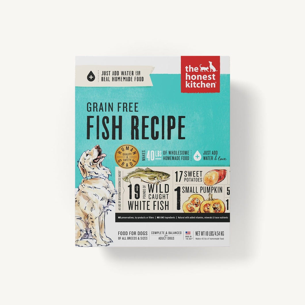 The Honest Kitchen Dehydrated Dog Food Grain-Free Fish Recipe