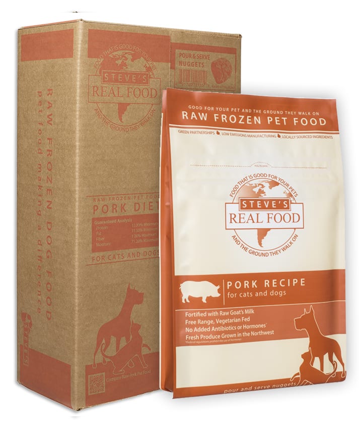 Steve's Raw Frozen Food - Pork Diet 80/20