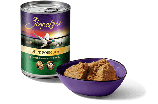 Zignature Wet Dog Food Grain-Free Duck Formula 13oz Can Single
