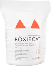 Load image into Gallery viewer, BoxieCat Premium Clumping Clay - Extra Strength Scent Free - Cat Litter