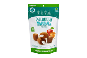 Presidio Pill Buddy Naturals - PB & Apple 150g (5.29oz) 30ct