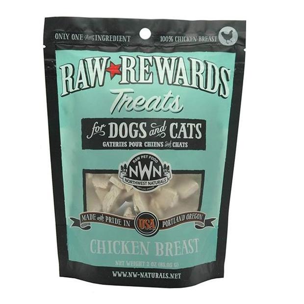 Northwest Naturals Raw Rewards Freeze-Dried Dog & Cat Treats Chicken Breast