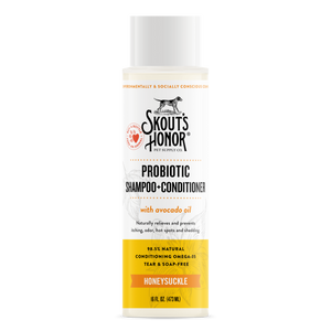 Skout's Honor Probiotic Shampoo & Conditioner - Honeysuckle 16oz