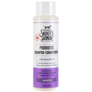 Skout's Honor Probiotic Shampoo & Conditioner - Lavender 16oz