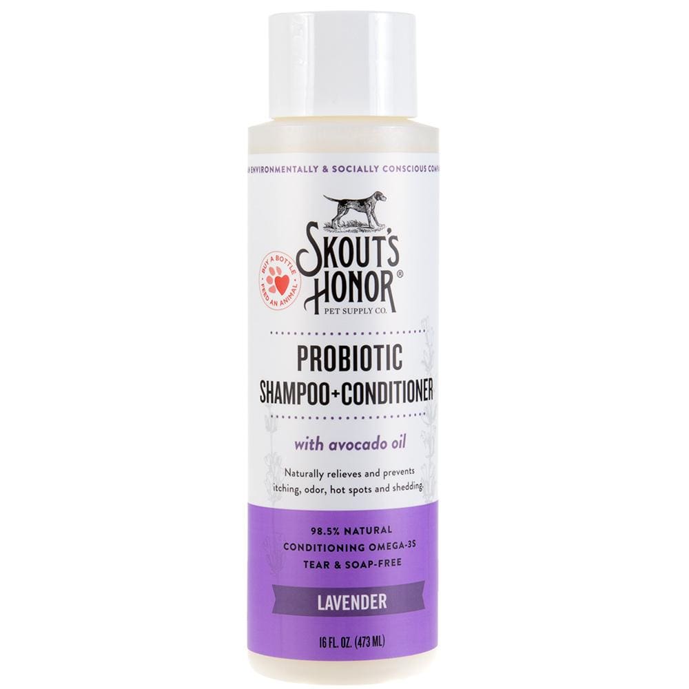 Skout's Honor Probiotic Shampoo & Conditioner - Lavender 16oz