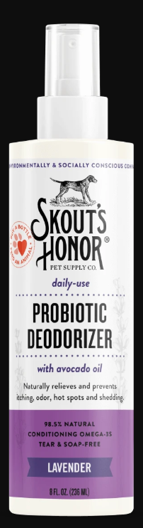 Skout's Honor Probiotic Deodorizer - Lavender 8oz