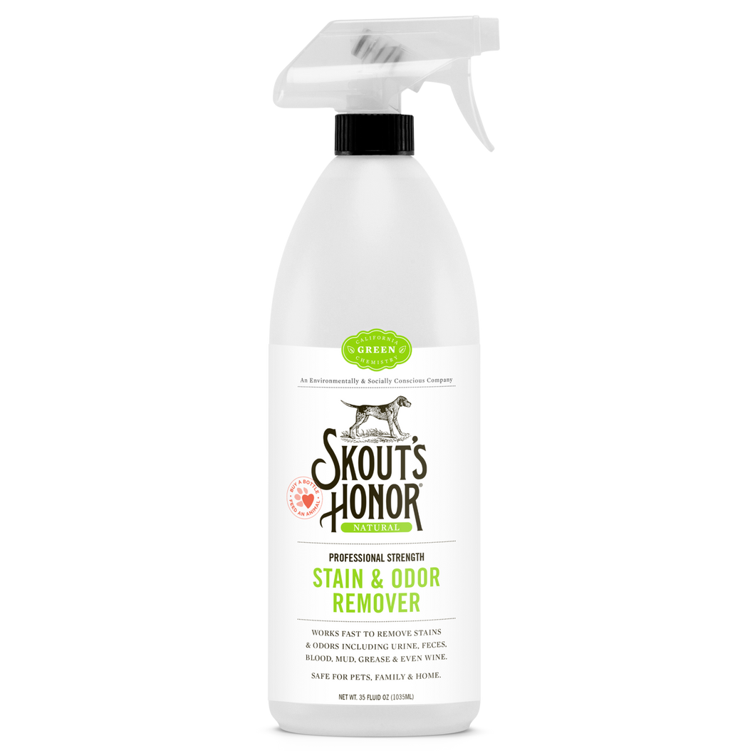 Skout's Honor Pet Stain & Odor Remover - 35oz Spray Bottle