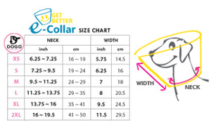 DOGO Get Better Soft Recovery Collar Pink