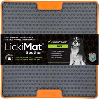 LickiMat Soother Tuff for Strong Chewers -