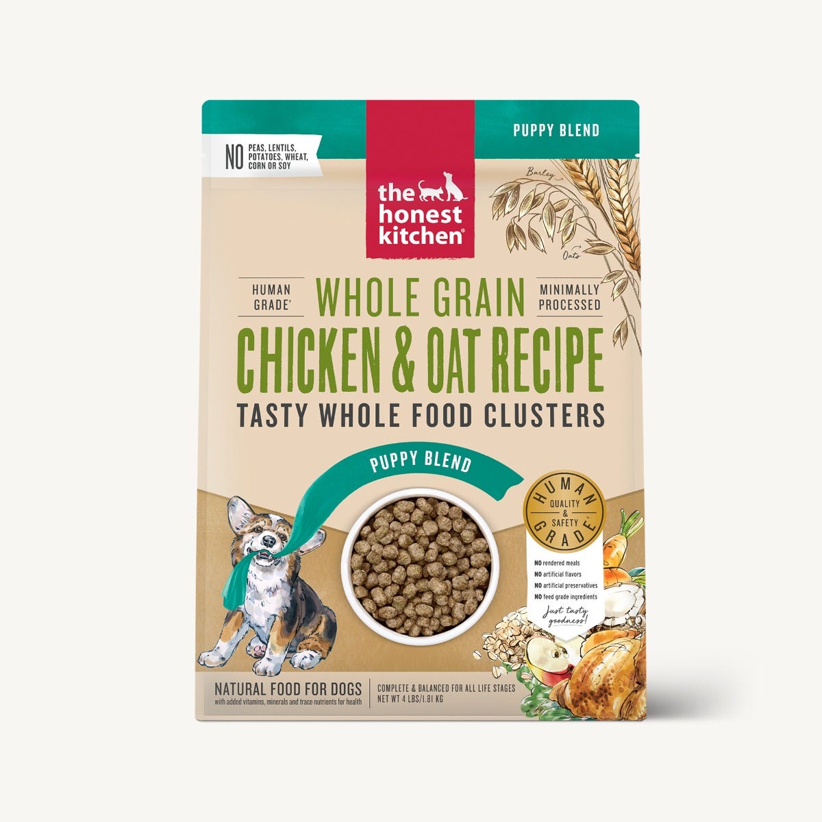 Human grade dog on sale kibble