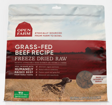 Load image into Gallery viewer, Open Farm Freeze-Dried Dog Food Grass-Fed Beef Recipe