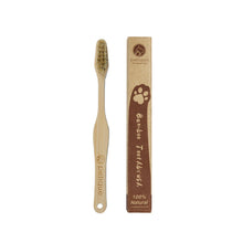 Load image into Gallery viewer, Petique Eco-Friendly Bamboo Pet Toothbrush