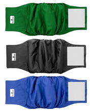 Load image into Gallery viewer, Pet Parents Washable Belly Bands 3pk - Gentlemen