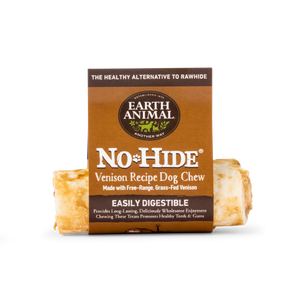 Earth Animal No-Hide Chews Individuals - Venison 4"