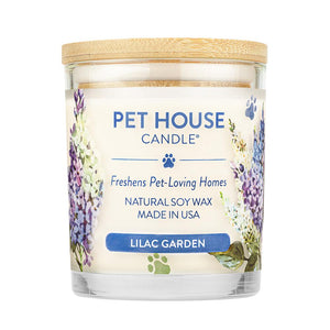 One Fur All Pet House 9oz Candle - Lilac Garden