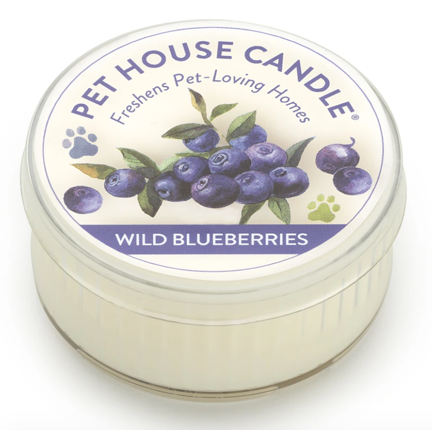 One Fur All Mini Candle Wild Blueberries