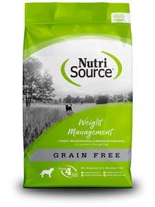 NutriSource Dry Dog Food Grain-Free Weight Management Recipe