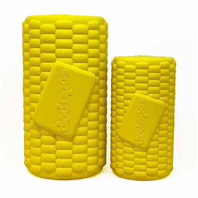SodaPup Corn on the Cob Rubber Treat Dispenser -