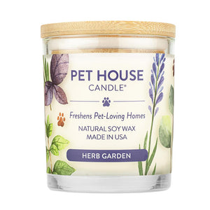 One Fur All Pet House 9oz Candle - Herb Garden