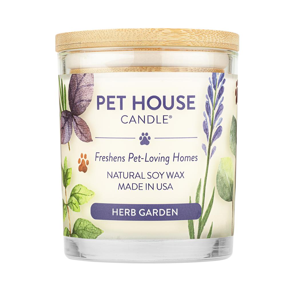 One Fur All Pet House 9oz Candle - Herb Garden