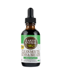 Earth Animal Organic Herbal Remedy - Clean Mouth, Gums & Breath 2 fl oz