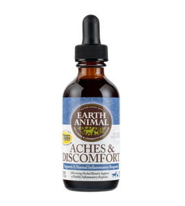 Earth Animal Organic Herbal Remedy - Aches & Discomfort 2 fl oz