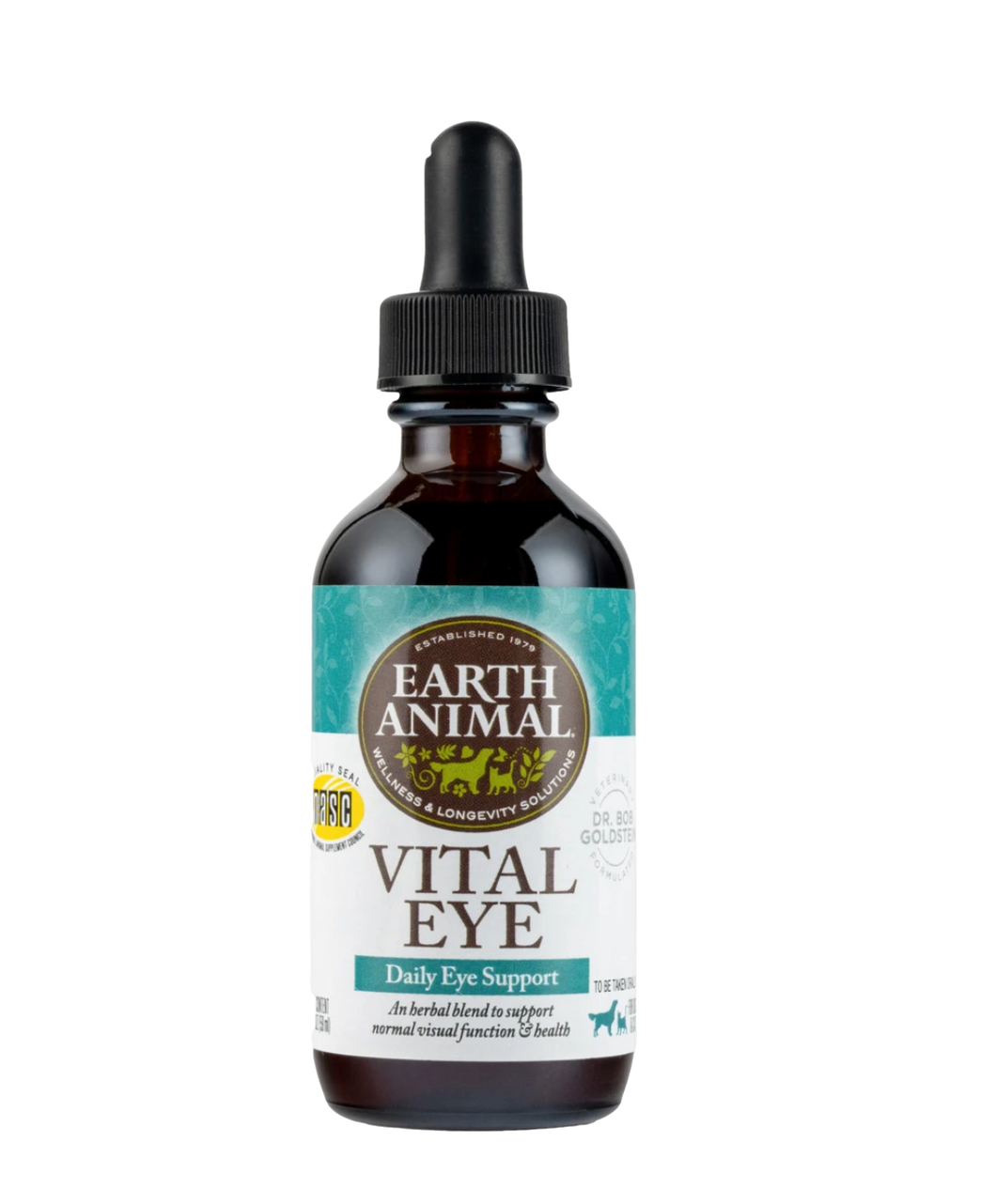 Earth Animal Organic Herbal Remedy - Vital Eye 2 fl oz