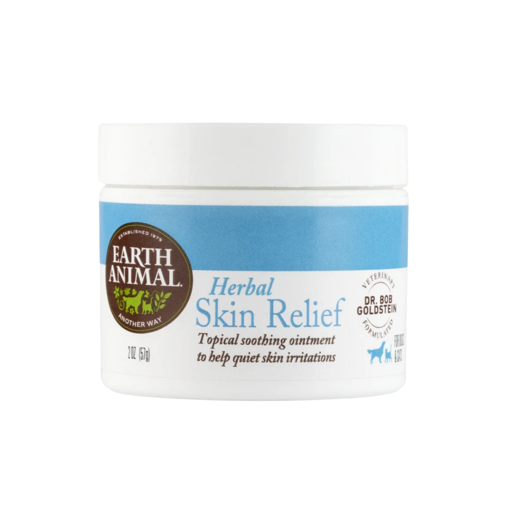 Earth Animal Herbal Skin Relief Balm 2oz Jar