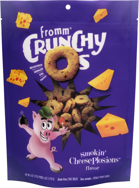 Fromm Dog Biscuits Crunchy O's CheesePlosions™
