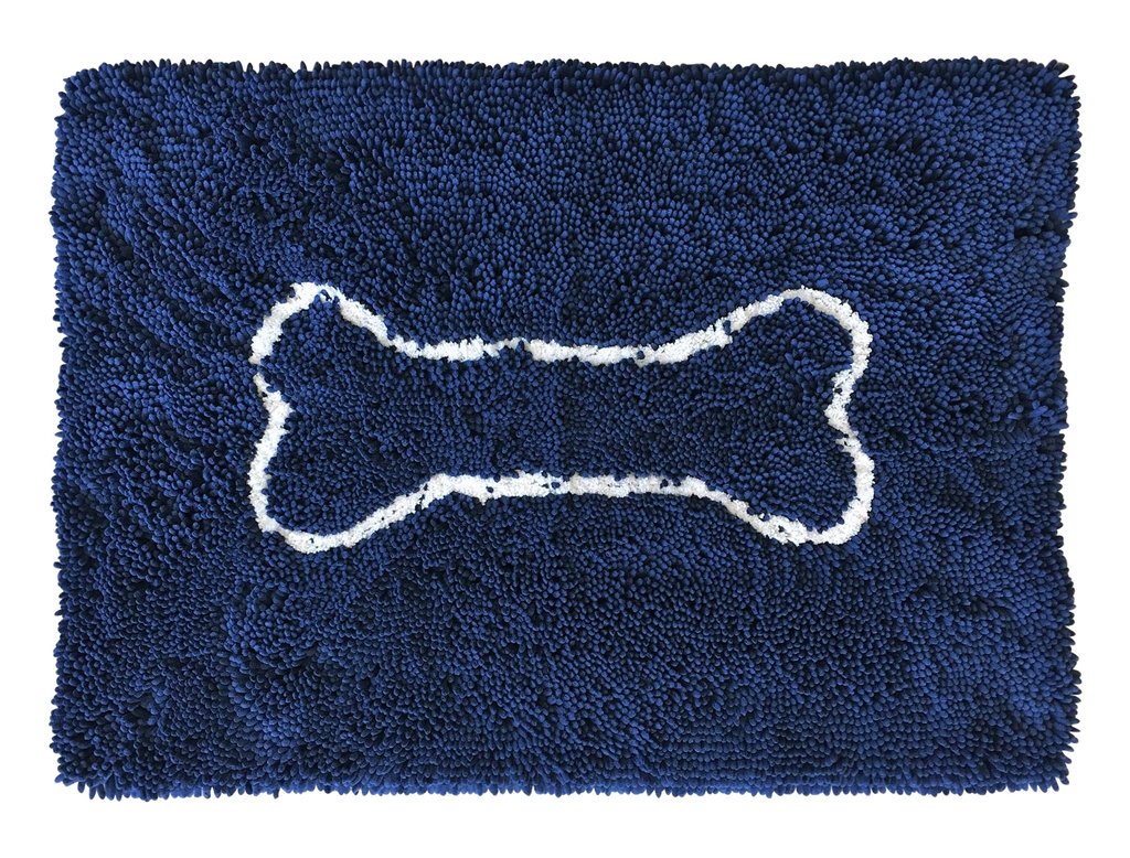 Soggy Doggy Doormat Navy/White Bone - Large 26