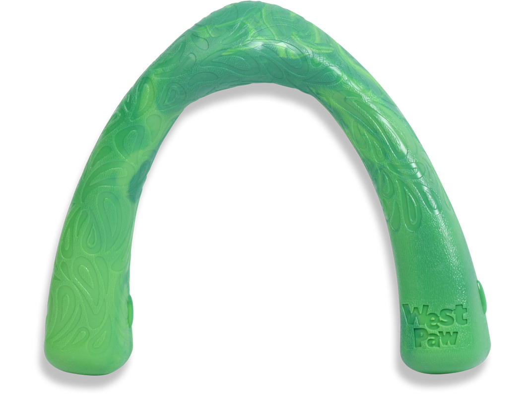 West Paw Seaflex Dog Toy - Snorkl - Emerald Green