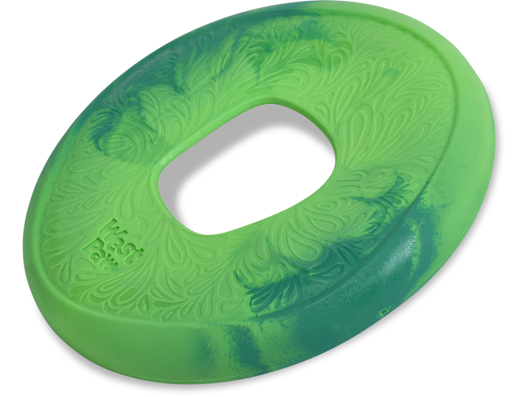 West Paw Seaflex Dog Toy - Sailz - Emerald Green