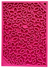 Load image into Gallery viewer, SodaPup Flower Power Design Emat Enrichment Licking Mat - Pink - Small