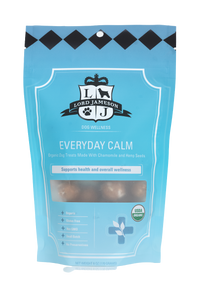 Lord Jameson Organic Dog Treats Everyday Calm - Relaxation & Calming - Chamomile 6oz Bag