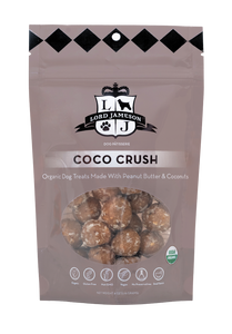 Lord Jameson Organic Dog Treats Coco Crush - Peanut Butter 6oz Bag