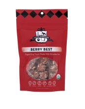 Load image into Gallery viewer, Lord Jameson Organic Dog Treats Berry Best - Strawberries, Beets + Coconut 6oz Bag