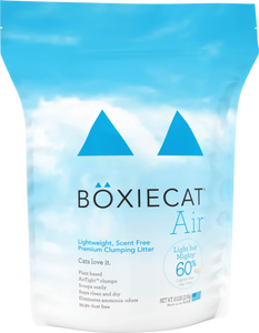 Boxiecat Air™ Lightweight - Scent Free - Premium Clumping Cat Litter