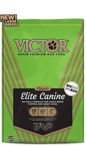 Victor Dry Dog Food Classic Elite Canine Large Breed Puppy & Adult *Special Order Only*