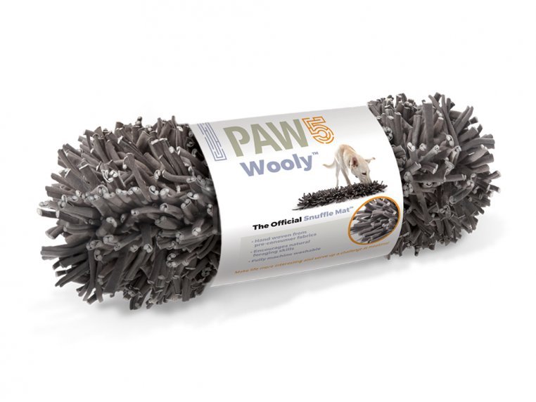 PAW5 Wooly Snuffle Mat Gray The Green Spot Omaha