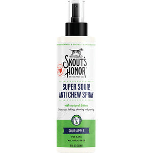 Skout's Honor Super Sour! Anti Chew Spray 8oz Bottle