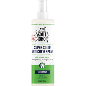Skout's Honor Super Sour! Anti Chew Spray 16oz Bottle