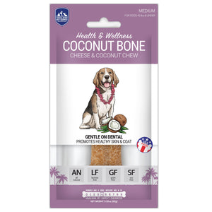 Himalayan Pet Supply Dog Chew - Coconut Bone Medium 2.3oz Bag