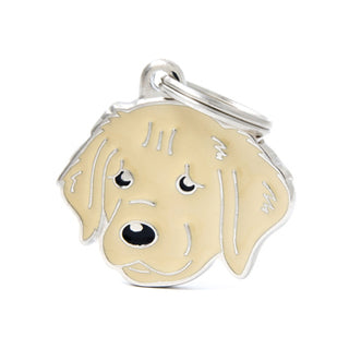 My Family USA Pet Tag - Dog Breeds - Golden Retriever