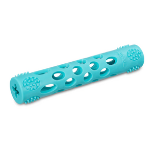 Messy Mutts Totally Pooched Huff'n Puff Stick Foam Rubber 10" - Teal