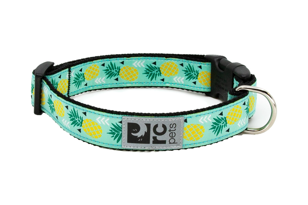 RC Pets Patterned Dog Clip Collar - Pineapple Parade